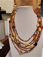 Collana Koliè 925 Donna in Argento Ambra CL CLIO 20 - CL CLIO 20